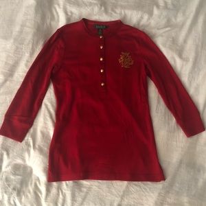 NWT Lauren Ralph Lauren top